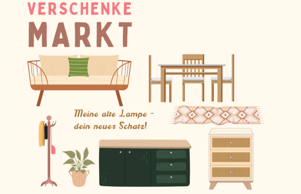 Möbelverschenkemarkt "Meine alte Lampe - dein neuer Schatz!"