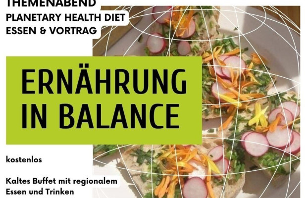 THEMENABEND mit VORTRAG: Ernährung in Balance – Planetary Health Diet