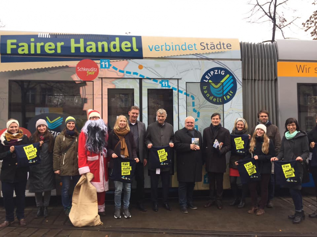 Das Leipzig handelt fair Team